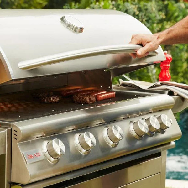 Elevate Your Outdoor Cooking Experience with the Blaze LTE 40-Inch 5-Burner Built-In Gas Grill