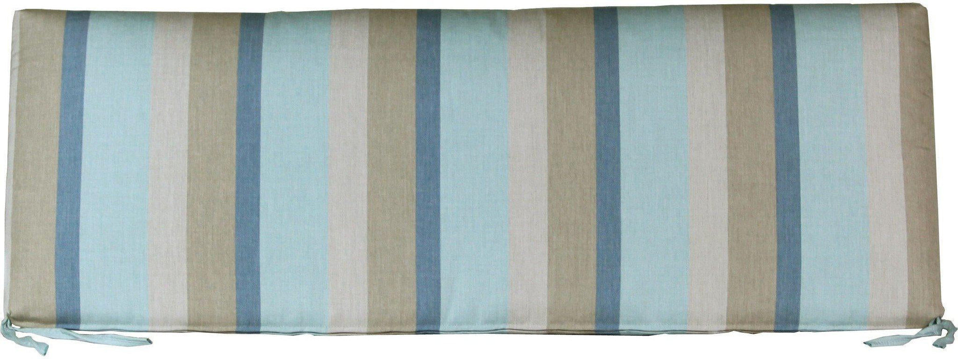 LuxCraft 4' Sunbrella Outdoor Porch Swing / Glider Cushion - LEAD TIME TO SHIP 7 BUSINESS DAYS OR LESS