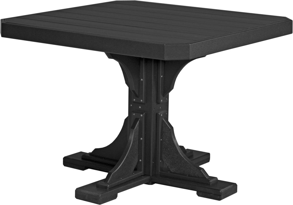 LuxCraft Recycled Plastic 41" Square Table (DINING HEIGHT) - LEAD TIME TO SHIP 3 TO 4 WEEKS