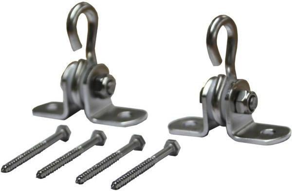Luxcraft Stainless Steel Porch Swing Hanging Kit - LEAD TIME TO SHIP 7 BUSINESS DAYS OR LESS