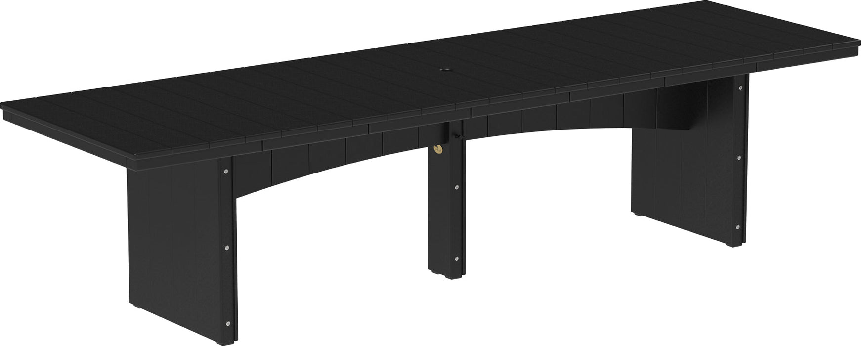 LuxCraft Recycled Plastic 3' x 10' Urban Rectangular Table (BAR HEIGHT) - LEAD TIME TO SHIP 3 TO 4 WEEKS