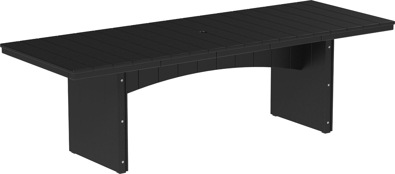 Luxcraft 3' x 8' Urban Rectangular Table Set for 6 (DINING HEIGHT) - LEAD TIME TO SHIP 3 TO 4 WEEKS