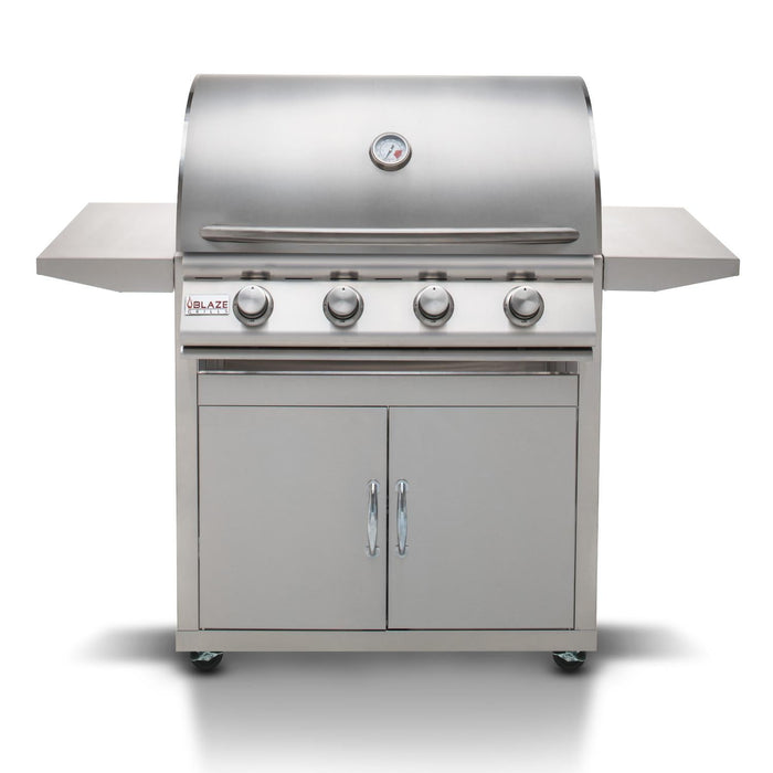 Blaze Prelude LBM 32-Inch 4-Burner Freestanding Natural Gas Grill