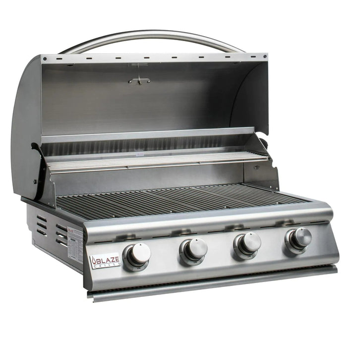 Blaze Prelude LBM 32″ Built-In 4-Burner Gas Grill - BLZ-4LBM