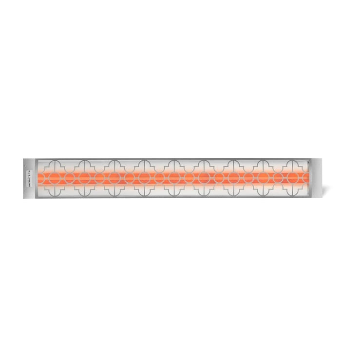 Infratech Motif CD Series 6000 Watt 61-Inch Dual Element Electric Heater with Mediterranean Fascia