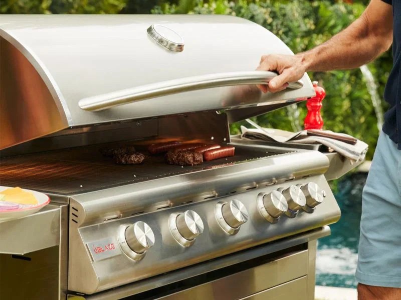 Elevate Your Outdoor Cooking Experience with the Blaze LTE 40-Inch 5-Burner Built-In Gas Grill