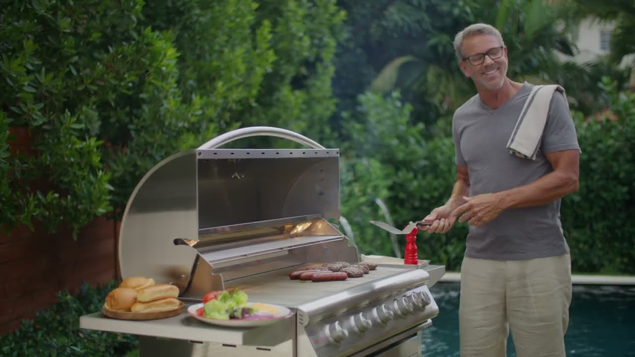 Precision Heat Meets Outdoor Elegance: Discover the Blaze LTE 5-Burner Grill