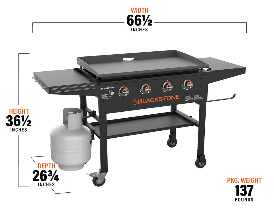 Blackstone - 36" Original Griddle Cooking Station W/Hard Cover - 2212