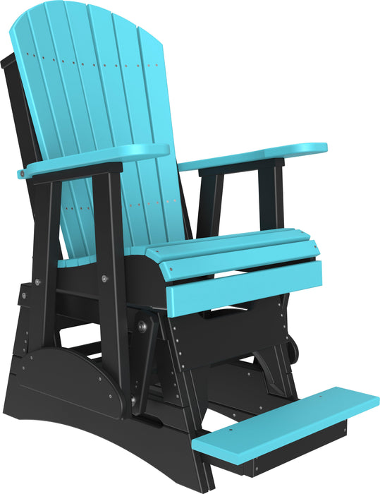 LuxCraft Recycled Plastic Counter Height  2' Adirondack Counter Height Balcony Glider  - LEAD TIME TO SHIP 7 BUSINESS DAYS OR LESS