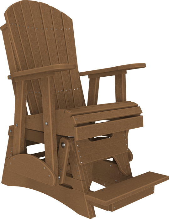 LuxCraft Recycled Plastic Counter Height  2' Adirondack Counter Height Balcony Glider  - LEAD TIME TO SHIP 7 BUSINESS DAYS OR LESS
