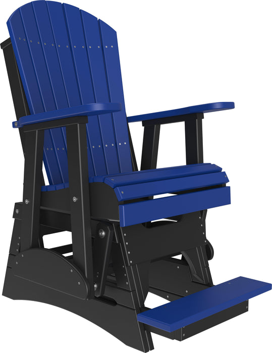 LuxCraft Recycled Plastic Counter Height  2' Adirondack Counter Height Balcony Glider  - LEAD TIME TO SHIP 7 BUSINESS DAYS OR LESS