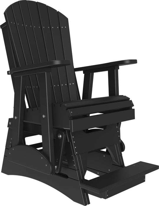 LuxCraft Recycled Plastic Counter Height  2' Adirondack Counter Height Balcony Glider  - LEAD TIME TO SHIP 7 BUSINESS DAYS OR LESS
