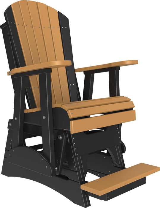 LuxCraft Recycled Plastic Counter Height  2' Adirondack Counter Height Balcony Glider  - LEAD TIME TO SHIP 7 BUSINESS DAYS OR LESS