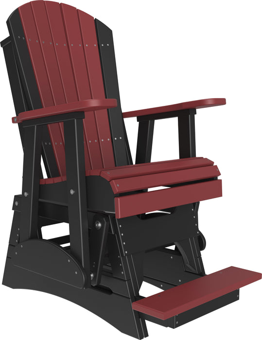 LuxCraft Recycled Plastic Counter Height  2' Adirondack Counter Height Balcony Glider  - LEAD TIME TO SHIP 7 BUSINESS DAYS OR LESS