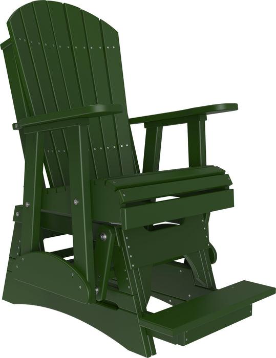 LuxCraft Recycled Plastic Counter Height  2' Adirondack Counter Height Balcony Glider  - LEAD TIME TO SHIP 7 BUSINESS DAYS OR LESS