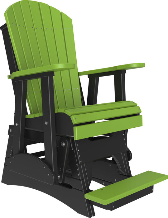 LuxCraft Recycled Plastic Counter Height  2' Adirondack Counter Height Balcony Glider  - LEAD TIME TO SHIP 7 BUSINESS DAYS OR LESS