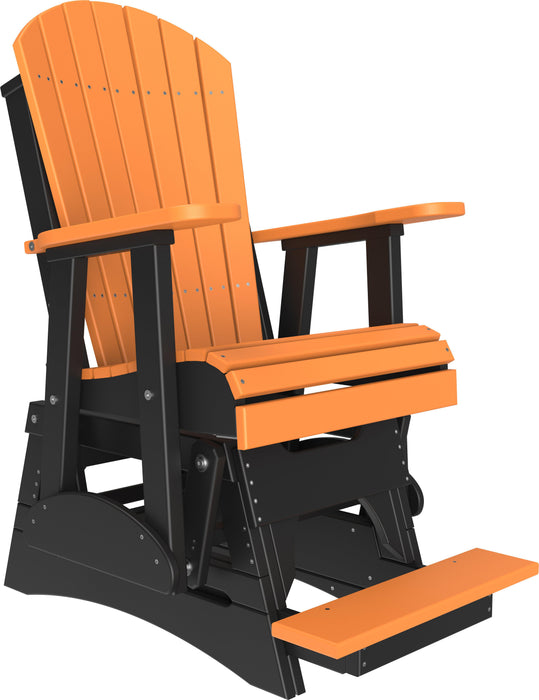 LuxCraft Recycled Plastic Counter Height  2' Adirondack Counter Height Balcony Glider  - LEAD TIME TO SHIP 7 BUSINESS DAYS OR LESS