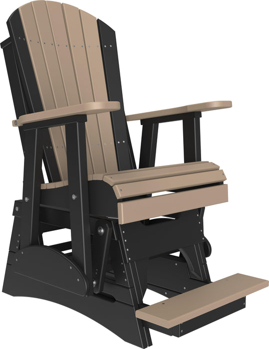 LuxCraft Recycled Plastic Counter Height  2' Adirondack Counter Height Balcony Glider  - LEAD TIME TO SHIP 7 BUSINESS DAYS OR LESS