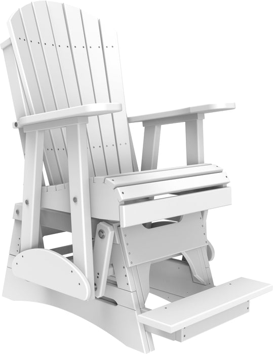 LuxCraft Recycled Plastic Counter Height  2' Adirondack Counter Height Balcony Glider  - LEAD TIME TO SHIP 7 BUSINESS DAYS OR LESS