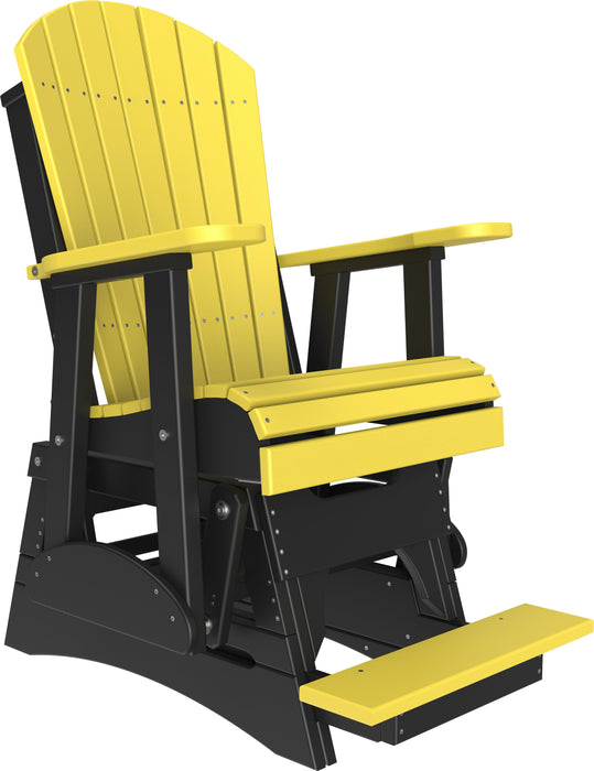 LuxCraft Recycled Plastic Counter Height  2' Adirondack Counter Height Balcony Glider  - LEAD TIME TO SHIP 7 BUSINESS DAYS OR LESS