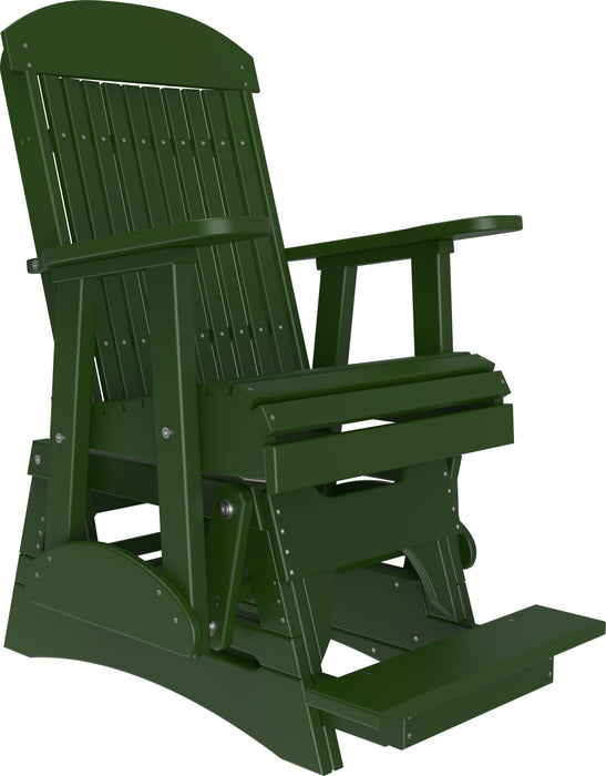 LuxCraft Recycled Plastic Counter Height 2' Classic Highback Balcony Glider  - LEAD TIME TO SHIP 7 BUSINESS DAYS OR LESS
