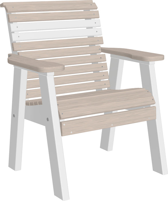 LuxCraft Plain Rollback Recycled Plastic 2ft Bench  - LEAD TIME TO SHIP 7 BUSINESS DAYS OR LESS