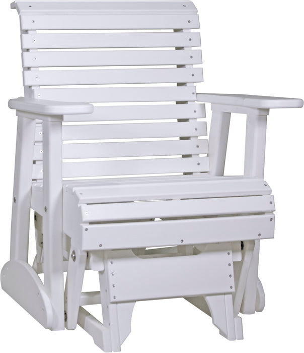 LuxCraft Rollback Recycled Plastic 2ft Plain Glider Chair - LEAD TIME TO SHIP 7 BUSINESS DAYS OR LESS