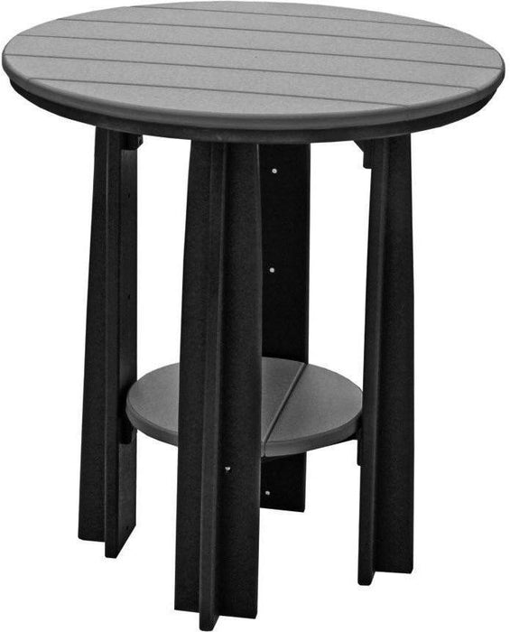 LuxCraft Recycled Plastic Counter Height 36" Balcony Table  - LEAD TIME TO SHIP 7 BUSINESS DAYS OR LESS