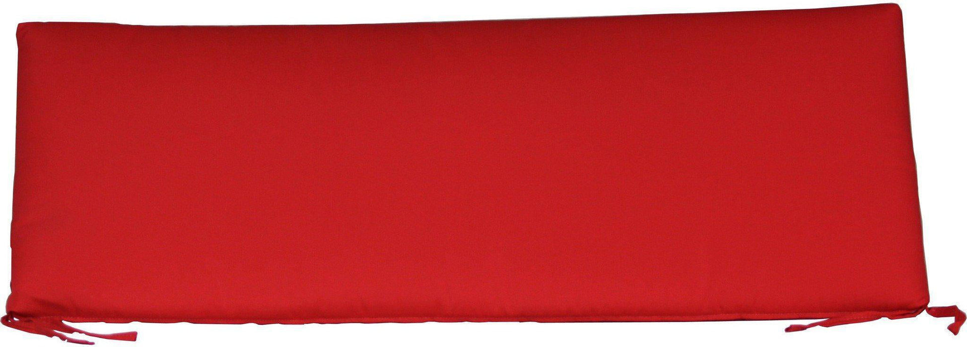 LuxCraft 4' Sunbrella Outdoor Porch Swing / Glider Cushion - LEAD TIME TO SHIP 7 BUSINESS DAYS OR LESS