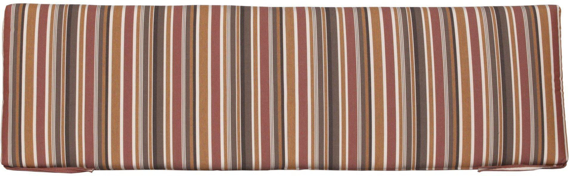 LuxCraft 5' Sunbrella Outdoor Porch swing / Glider Cushion - LEAD TIME TO SHIP 7 BUSINESS DAYS OR LESS