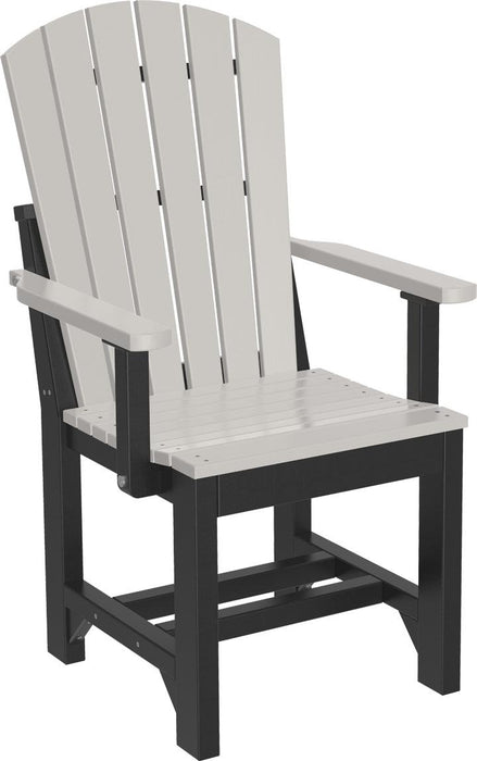 LuxCraft Recycled Plastic Adirondack Arm Chair (DINING HEIGHT) - LEAD TIME TO SHIP 3 TO 4 WEEKS