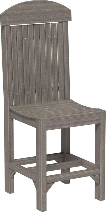 LuxCraft Recycled Plastic Classic Side Chair (COUNTER HEIGHT) - LEAD TIME TO SHIP 3 TO 4 WEEKS
