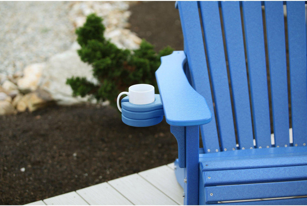 LuxCraft Recycled Plastic Stationary Cup Holder - LEAD TIME TO SHIP 7 BUSINESS DAYS OR LESS
