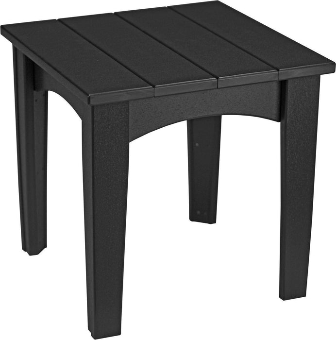 LuxCraft Recycled Plastic Island End Table - LEAD TIME TO SHIP 3 TO 4 WEEKS