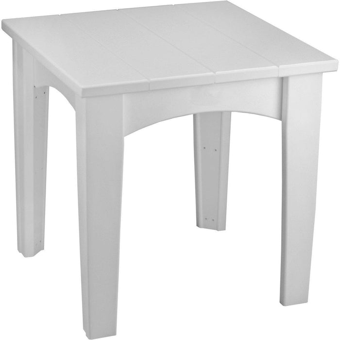 LuxCraft Recycled Plastic Island End Table - LEAD TIME TO SHIP 3 TO 4 WEEKS
