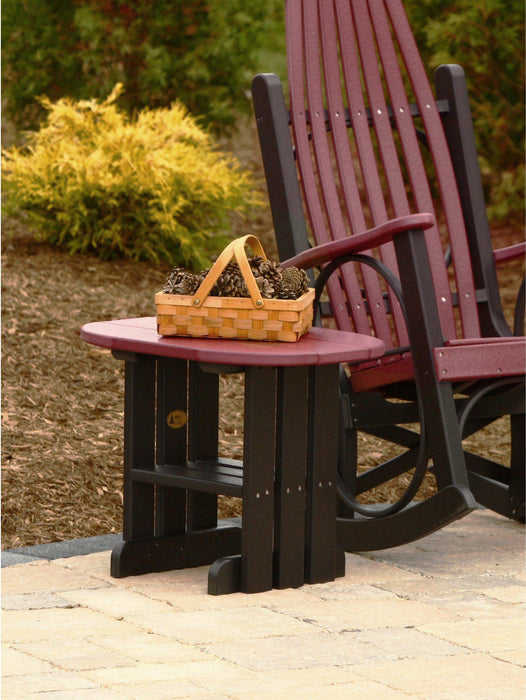 LuxCraft Recycled Plastic End Table  - LEAD TIME TO SHIP 7 BUSINESS DAYS OR LESS