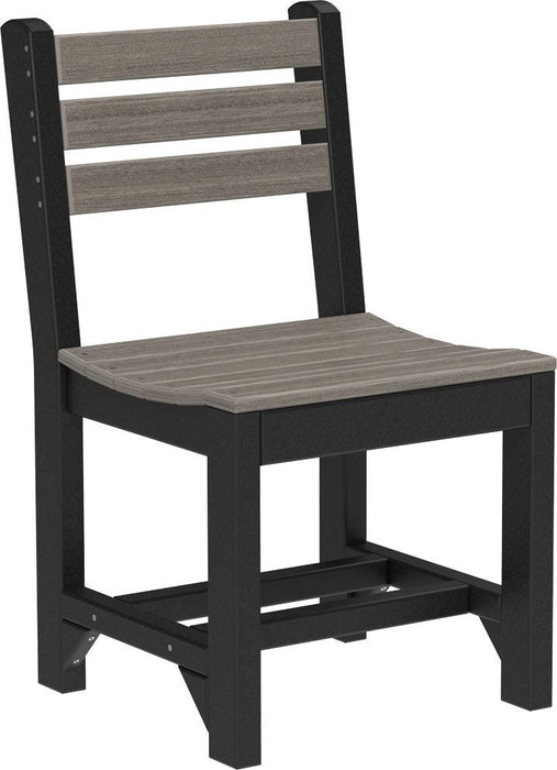LuxCraft Recycled Plastic Island Side Chair (DINING HEIGHT) - LEAD TIME TO SHIP 3 TO 4 WEEKS