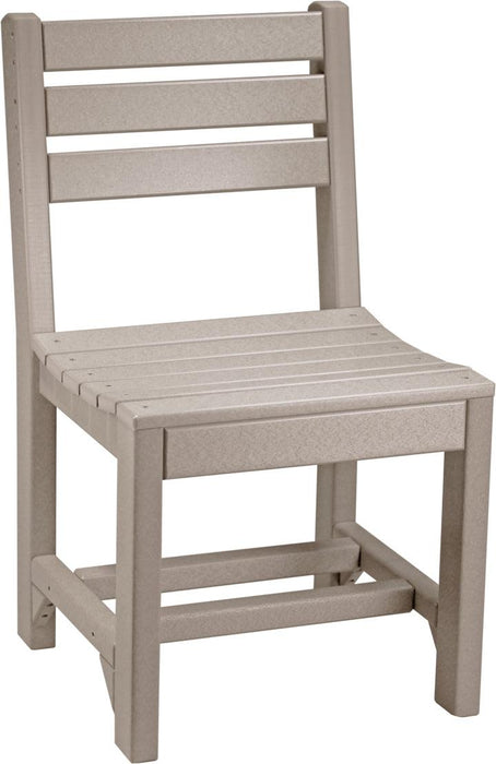 LuxCraft Recycled Plastic Island Side Chair (DINING HEIGHT) - LEAD TIME TO SHIP 3 TO 4 WEEKS