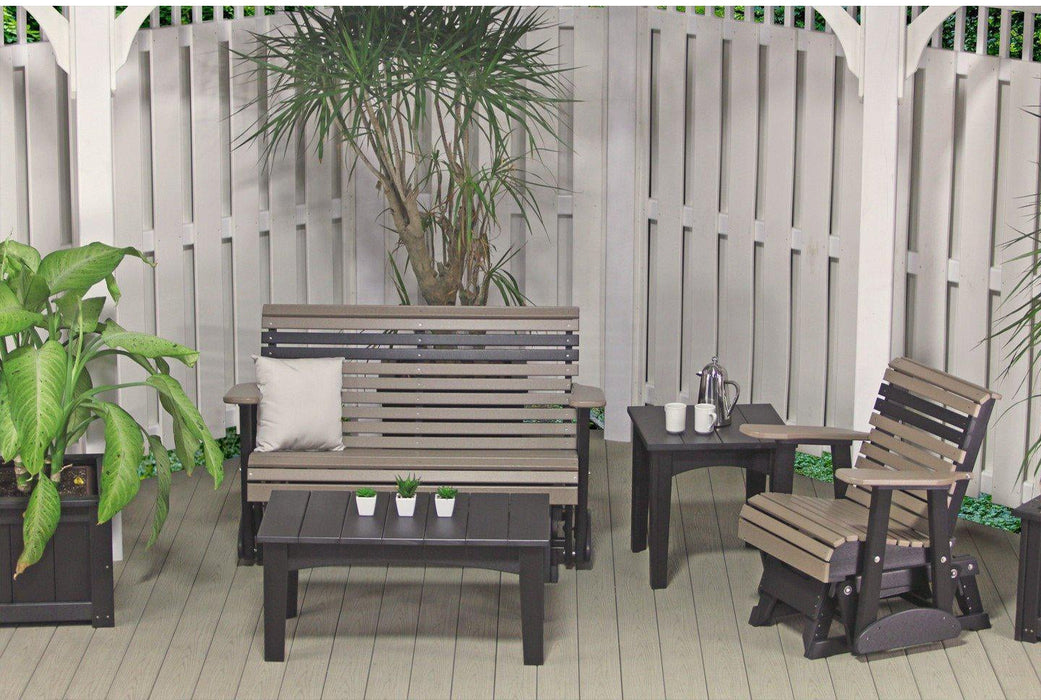LuxCraft Recycled Plastic Island End Table - LEAD TIME TO SHIP 3 TO 4 WEEKS