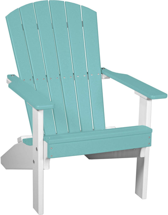 LuxCraft Recycled Plastic Lakeside Compact Portable Adirondack Chair  - LEAD TIME TO SHIP 7 BUSINESS DAYS OR LESS