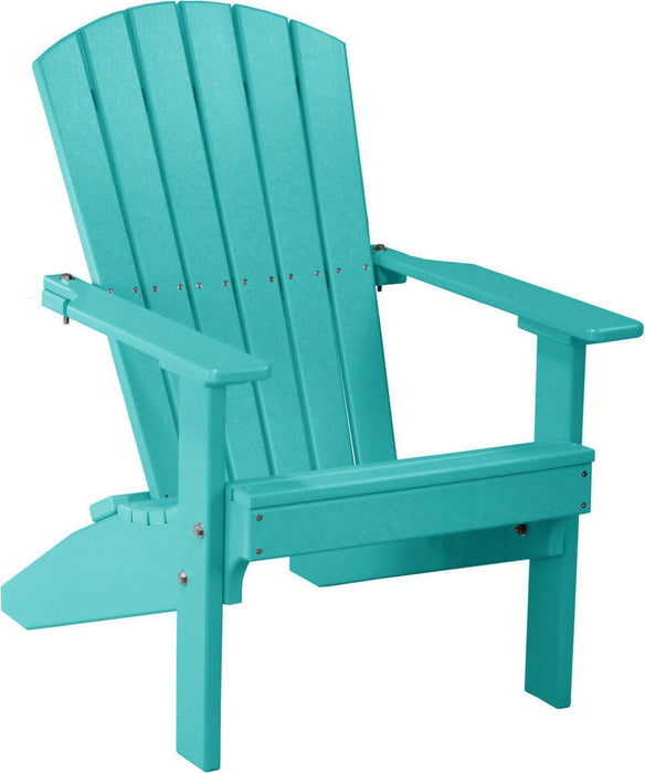 LuxCraft Recycled Plastic Lakeside Compact Portable Adirondack Chair  - LEAD TIME TO SHIP 7 BUSINESS DAYS OR LESS