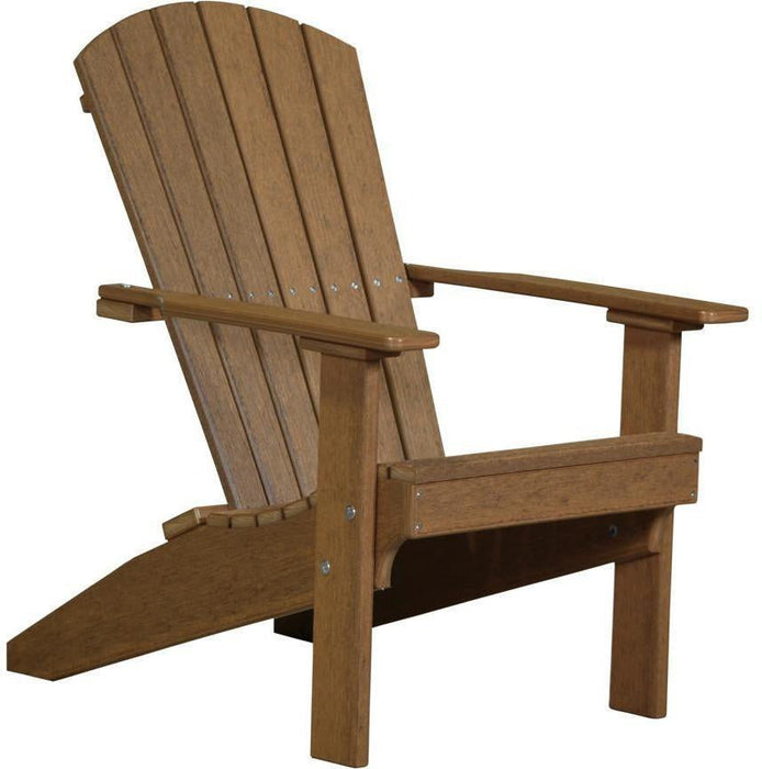 LuxCraft Recycled Plastic Lakeside Compact Portable Adirondack Chair  - LEAD TIME TO SHIP 7 BUSINESS DAYS OR LESS