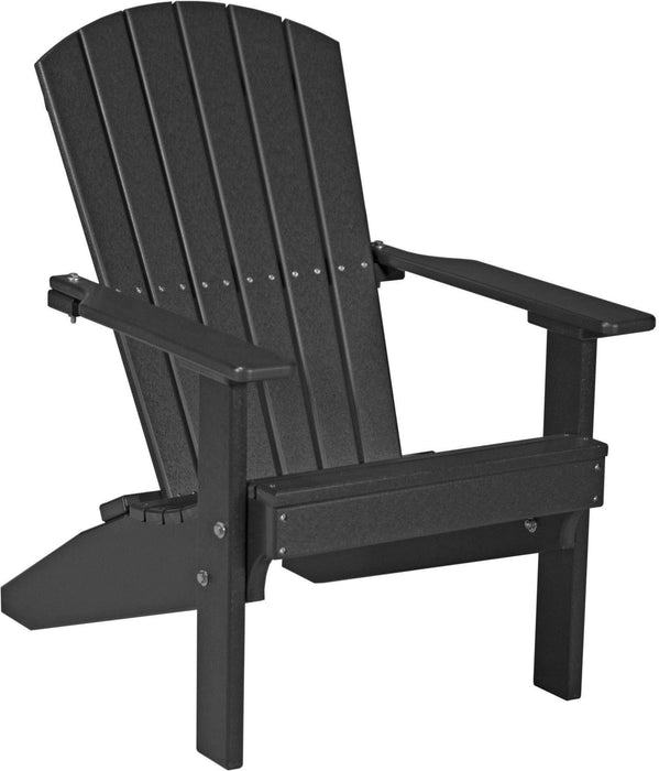 LuxCraft Recycled Plastic Lakeside Compact Portable Adirondack Chair  - LEAD TIME TO SHIP 7 BUSINESS DAYS OR LESS