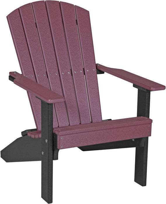LuxCraft Recycled Plastic Lakeside Compact Portable Adirondack Chair  - LEAD TIME TO SHIP 7 BUSINESS DAYS OR LESS