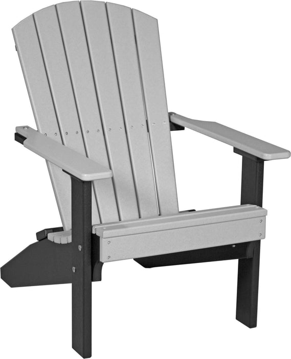 LuxCraft Recycled Plastic Lakeside Compact Portable Adirondack Chair  - LEAD TIME TO SHIP 7 BUSINESS DAYS OR LESS