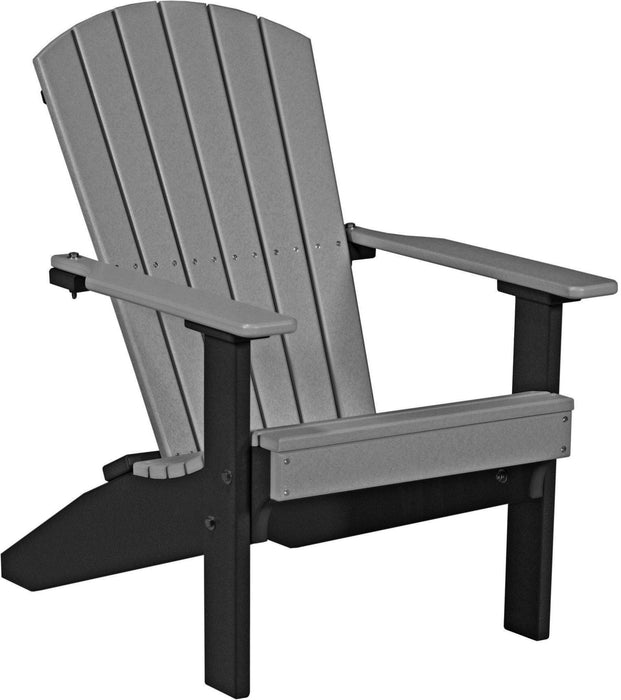 LuxCraft Recycled Plastic Lakeside Compact Portable Adirondack Chair  - LEAD TIME TO SHIP 7 BUSINESS DAYS OR LESS
