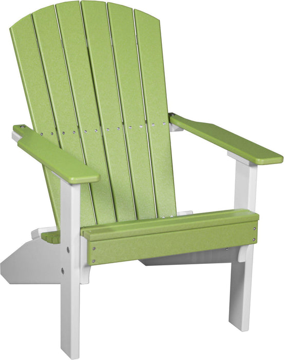 LuxCraft Recycled Plastic Lakeside Compact Portable Adirondack Chair  - LEAD TIME TO SHIP 7 BUSINESS DAYS OR LESS