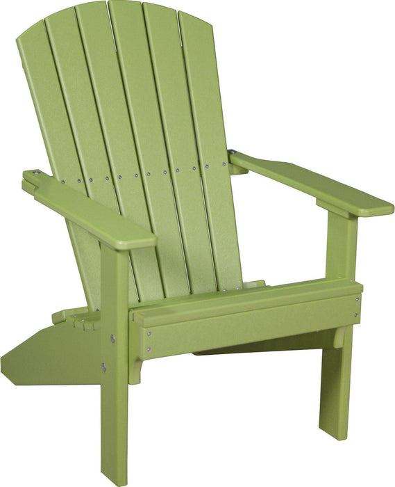 LuxCraft Recycled Plastic Lakeside Compact Portable Adirondack Chair  - LEAD TIME TO SHIP 7 BUSINESS DAYS OR LESS