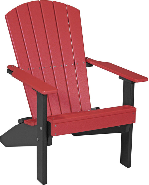 LuxCraft Recycled Plastic Lakeside Compact Portable Adirondack Chair  - LEAD TIME TO SHIP 7 BUSINESS DAYS OR LESS
