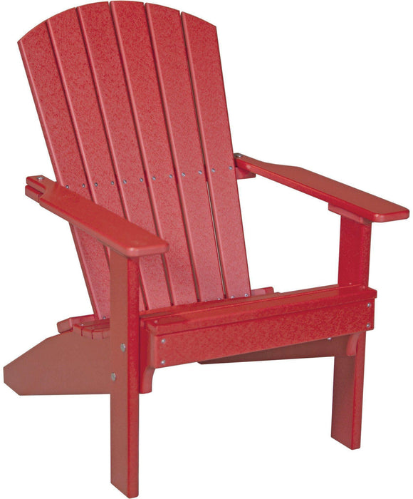 LuxCraft Recycled Plastic Lakeside Compact Portable Adirondack Chair  - LEAD TIME TO SHIP 7 BUSINESS DAYS OR LESS